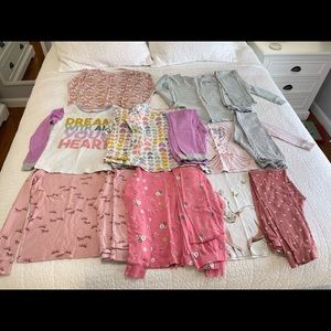 Lot of 8 Carters size 10- cotton pajamas.